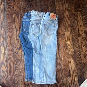 4T toddler jeans 3 pair